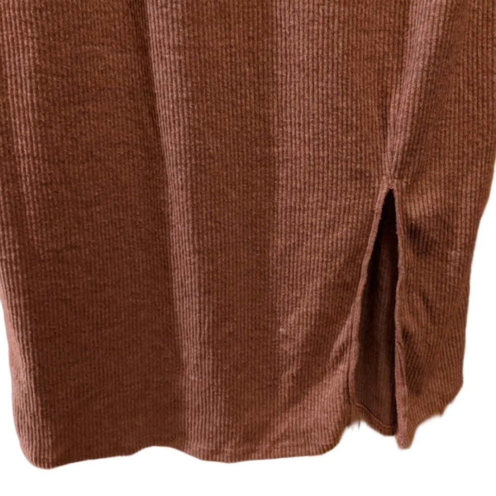 NWOT INC International Concepts Ribbed Sweetheart Sweater Midi Dress, Size XL - Picture 6 of 7